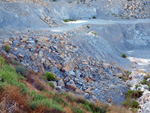 Grupo Mineralógico de Alicante. Explotación de áridos en Font Calent. Alicante  