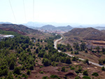 Grupo Mineralógico de Alicante. Cabezo de San Juan. minas Rómulo y Pajaritos.
 La Unión. Murcia   