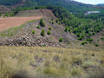 Grupo Mineralógico de Alicante. Cabezo de San Juan. minas Rómulo y Pajaritos.
 La Unión. Murcia  