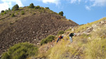 Grupo Mineralógico de Alicante. Cabezo de San Juan. minas Rómulo y Pajaritos.
 La Unión. Murcia   