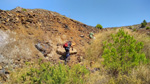 Grupo Mineralógico de Alicante. Cabezo de San Juan. minas Rómulo y Pajaritos.
 La Unión. Murcia  