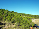 Grupo Mineralógico de Alicante. Afloramiento de Aragonitos. Casas de Ves. Albacete   