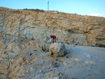 Grupo Mineralógico de Alicante. Explotación de áridos Casablanca. San Vicente del Raspeig  