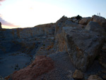 Grupo Mineralógico de Alicante. Explotación de áridos Casablanca. San Vicente del Raspeig  