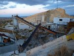 Grupo Mineralógico de Alicante.Explotación de áridos Casablanca. San Vicente del Raspeig  