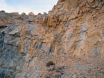 Grupo Mineralógico de Alicante. Explotación de áridos Casablanca. San Vicente del Raspeig  