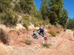 Grupo Mineralógico de Alicante.La Escarabehuela. Enguidanos. Cuenca 