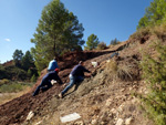 Grupo Mineralógico de Alicante. La Escarabehuela. Enguidanos. Cuenca  