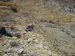 Grupo Mineralógico de Alicante. Calcedonia. Cabezo Negro. Zeneta. Murcia 