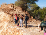 Grupo Mineralógico de Alicante. Gravera del Barraquero, Hoya Redonda, Enguera. Comarca Canal de Navarrés, València  