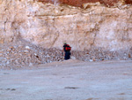 Grupo Mineralógico de Alicante. Gravera del Barraquero, Hoya Redonda, Enguera. Comarca Canal de Navarrés, València  