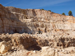 Grupo Mineralógico de Alicante. Gravera del Barraquero, Hoya Redonda, Enguera. Comarca Canal de Navarrés, València  