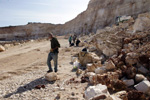 Grupo Mineralógico de Alicante. Gravera del Barraquero, Hoya Redonda, Enguera. Comarca Canal de Navarrés, València 