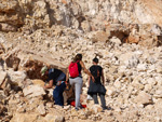 Grupo Mineralógico de Alicante. Gravera del Barraquero, Hoya Redonda, Enguera. Comarca Canal de Navarrés, València 