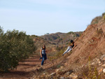 Grupo Mineralógico de Alicante. Afloramiento del Keuper, Chella. Comarca Canal de Navarrés, València