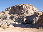 Grupo Mineralógico de Alicante. Explotación de yeso Las Viudas I. La Alcoraia. Alicante  