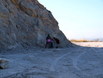 Grupo Mineralógico de Alicante. Explotación de yeso Las Viudas I. La Alcoraia. Alicante  