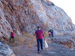 Grupo Mineralógico de Alicante.Explotación de yeso Las Viudas I. La Alcoraia. Alicante 