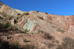 Grupo Mineralógico de Alicante.  Yacimiento de Aragonitos de Loma Badá. Petrer. Alicante    