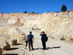 Grupo Mineralógico de Alicante. Gravera del Barquero. Enguera. Valencia   