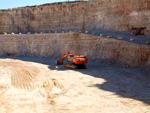 Grupo Mineralógico de Alicante. Gravera del Barquero. Enguera. Valencia   