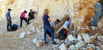 Grupo Mineralógico de Alicante. Gravera del Barquero. Enguera. Valencia    