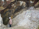 Grupo Mineralógico de Alicante. Mina Precaución. Cabezo San Gines. San Gines de la Jara. Cartagena. Murcia