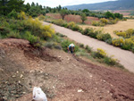 Grupo Mineralógico de Alicante. Barranco de la Escarabehuela y Retamal. Enguidanos / La Pesquera. Cuenca