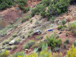 Grupo Mineralógico de Alicante. Barranco de la Escarabehuela y Retamal. Enguidanos / La Pesquera. Cuenca