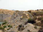 Grupo Mineralógico de Alicante. Canteras de arcilla situadas en la Zona del Pla, junto a la siera de los Tajos. Agost. Alicante