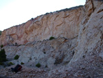 Grupo Mineralógico de Alicante. Cantera del Port. Biar. Alicante