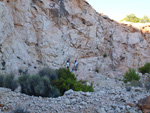 Grupo Mineralógico de Alicante. Cantera del Port. Biar. Alicante