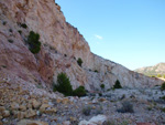 Grupo Mineralógico de Alicante. Cantera del Port. Biar. Alicante