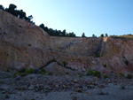 Grupo Mineralógico de Alicante.Cantera del Port. Biar. Alicante 