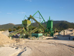 Grupo Mineralógico de Alicante. Gravera la Lloma. Onil. Alicante