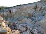 Grupo Mineralógico de Alicante. Gravera la Lloma. Onil. Alicante