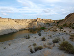 Grupo Mineralógico de Alicante. Canteras de arcilla situadas en la Zona del Pla, junto a la siera de los Tajos. Agost. Alicante