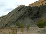 Grupo Mineralógico de Alicante. Canteras de arcilla situadas en la Zona del Pla, junto a la siera de los Tajos. Agost. Alicante