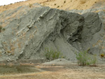 Grupo Mineralógico de Alicante. Canteras de arcilla situadas en la Zona del Pla, junto a la siera de los Tajos. Agost. Alicante