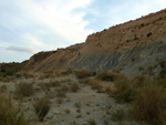 Grupo Mineralógico de Alicante.Canteras de arcilla situadas en la Zona del Pla, junto a la siera de los Tajos. Agost. Alicante 