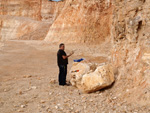 Grupo Mineralógico de Alicante. Gravera del Barquero. Enguera. Valencia