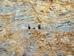 Grupo Mineralógico de Alicante. Cantera Casablanca. San Vicente del Raspeig. Alicante