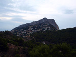 Grupo Mineralógico de Alicante. Explotacion de Ofitas. Sierra de Olta. Calpe.. Alicante