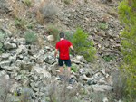 Grupo Mineralógico de Alicante. Explotacion de Ofitas. Sierra de Olta. Calpe.. Alicante