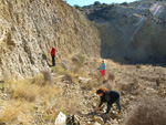 Grupo Mineralógico de Alicante. Cabezo Negro. Zeneta. Murcia