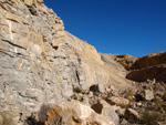 Grupo Mineralógico de Alicante. Explotación de de áridos de Holcin. El Cabezonet. Busot. Alicante

