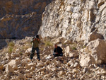 Grupo Mineralógico de Alicante.Explotación de de áridos de Holcin. El Cabezonet. Busot. Alicante

 