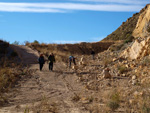 Grupo Mineralógico de Alicante. Explotación de de áridos de Holcin. El Cabezonet. Busot. Alicante

