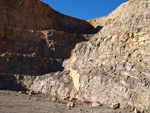 Grupo Mineralógico de Alicante. Explotación de de áridos de Holcin. El Cabezonet. Busot. Alicante

