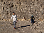 Grupo Mineralógico de Alicante. Explotación de de áridos de Holcin. El Cabezonet. Busot. Alicante

